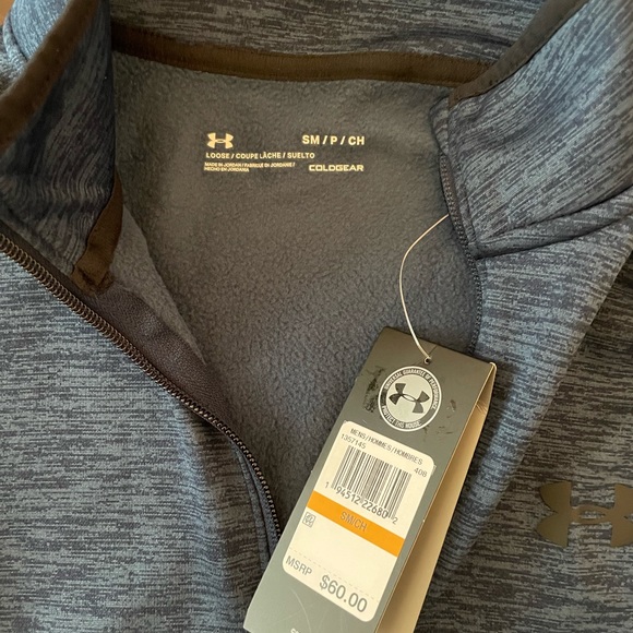 Under Armour Mens half zip fleece pullover - Picture 2 of 2